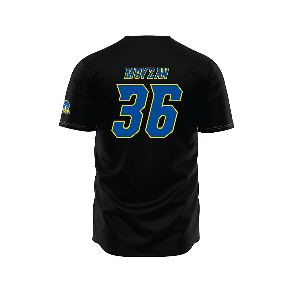 Delaware - NCAA Baseball : Ben Moyzan - Black Jersey-1