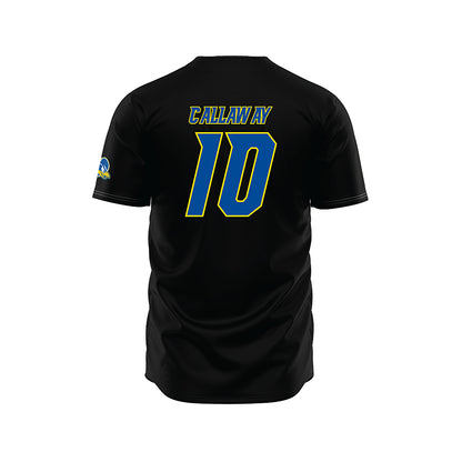 Delaware - NCAA Baseball : Andrew Callaway - Black Jersey-1