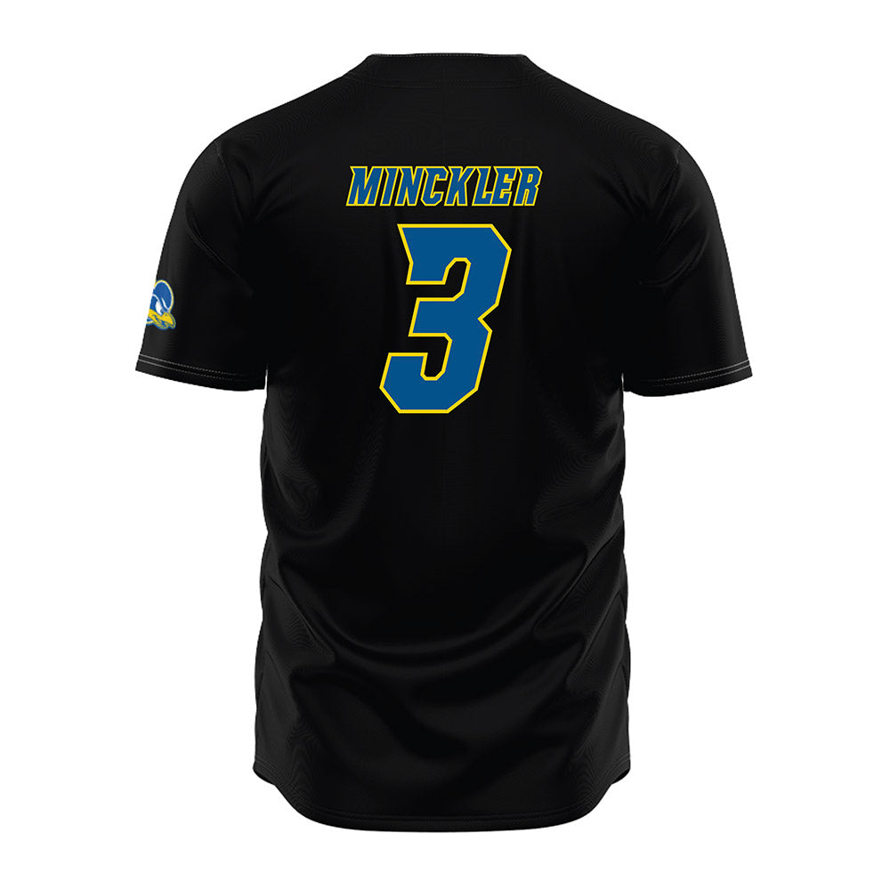 Delaware - NCAA Baseball : Matthew Minckler - Black Jersey-1