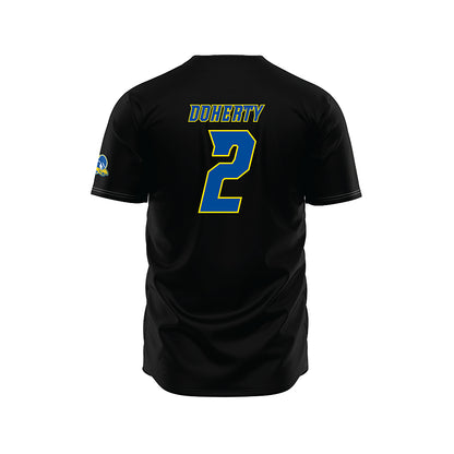 Delaware - NCAA Baseball : Connor Doherty - Black Jersey-1