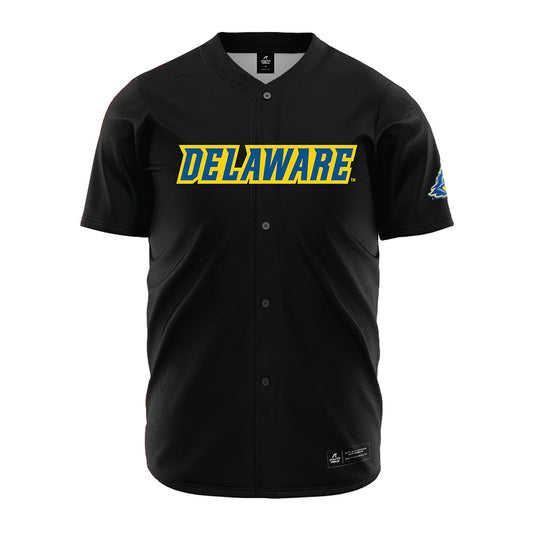 Delaware - NCAA Baseball : Matthew Reyes - Black Jersey-0