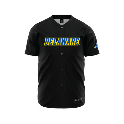 Delaware - NCAA Baseball : Evan Bouldin - Black Jersey-0