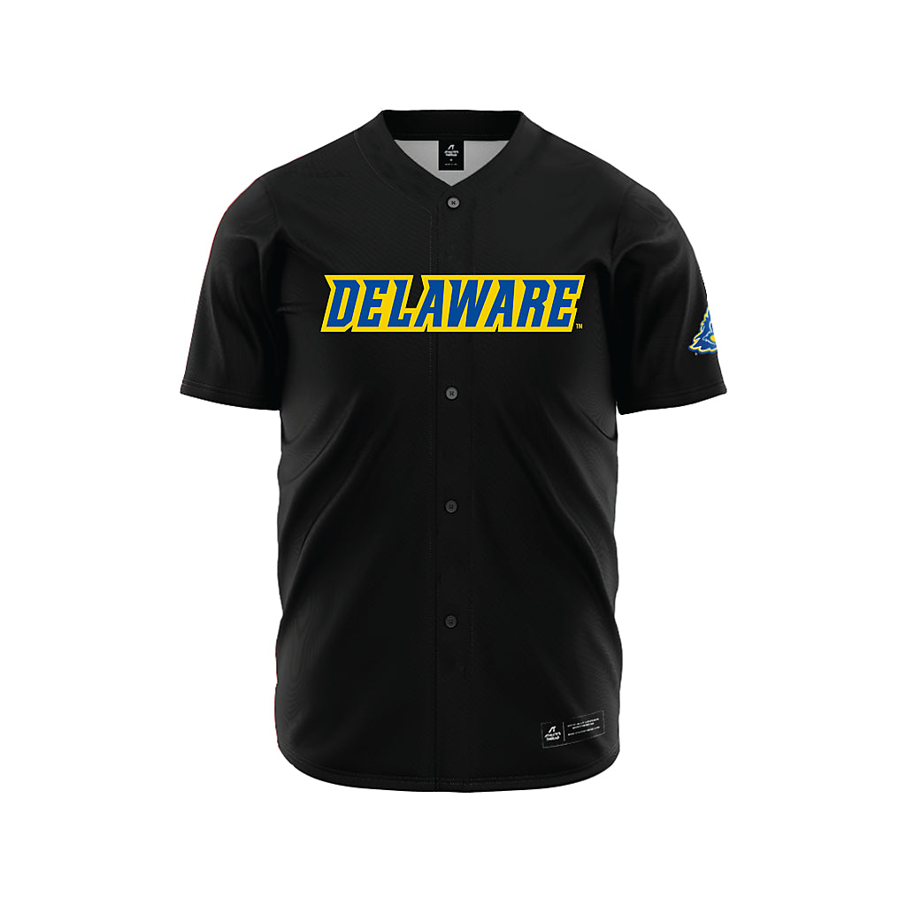 Delaware - NCAA Baseball : Harry Carr - Black Jersey-0
