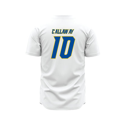 Delaware - NCAA Baseball : Andrew Callaway - White Jersey-1