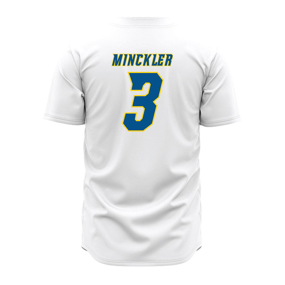 Delaware - NCAA Baseball : Matthew Minckler - White Jersey-1