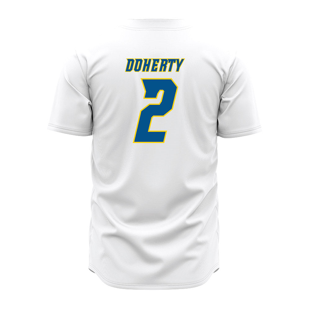 Delaware - NCAA Baseball : Connor Doherty - White Jersey-1