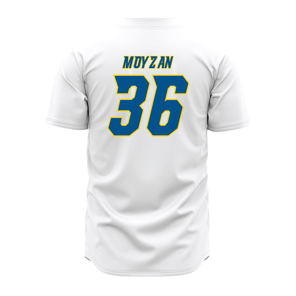 Delaware - NCAA Baseball : Ben Moyzan - White Jersey-1