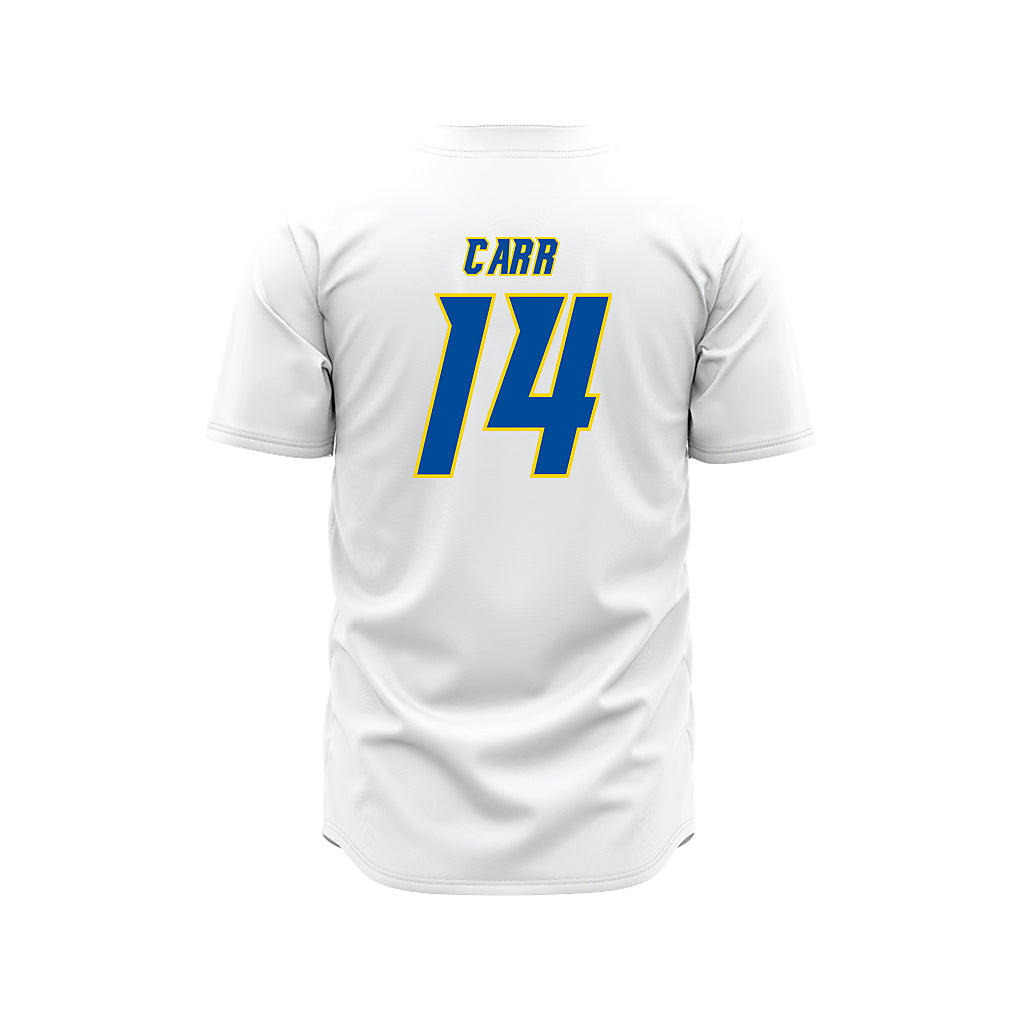 Delaware - NCAA Baseball : Harry Carr - White Jersey-1
