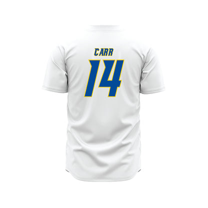 Delaware - NCAA Baseball : Harry Carr - White Jersey-1