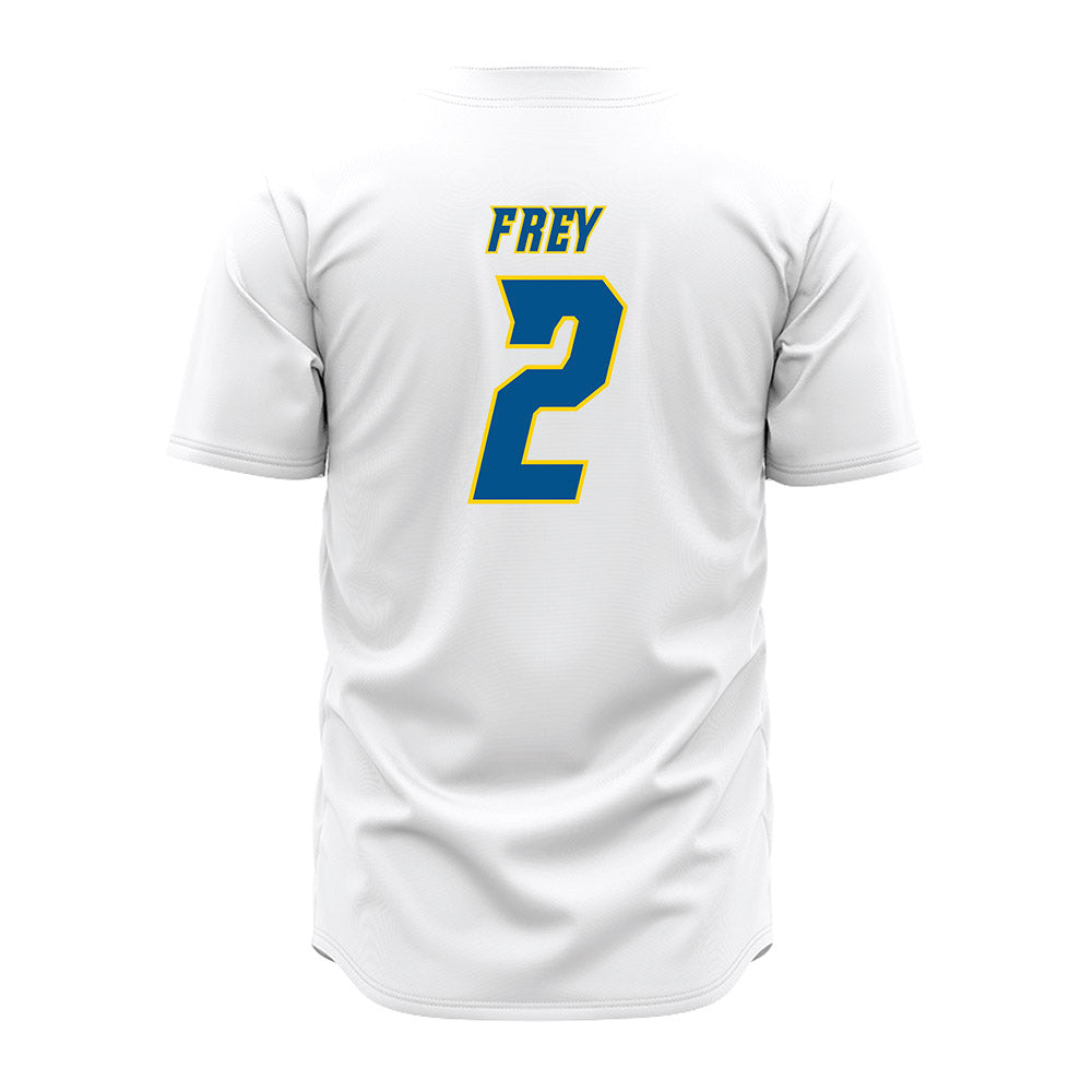 Delaware - NCAA Baseball : Ayden Frey - White Jersey-1