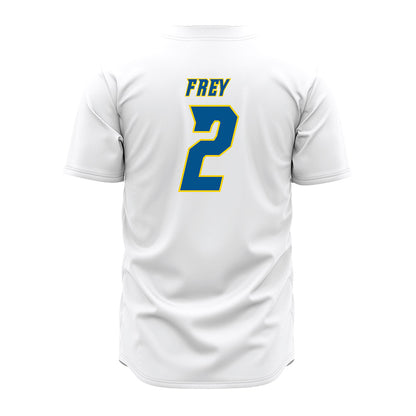 Delaware - NCAA Baseball : Ayden Frey - White Jersey-1