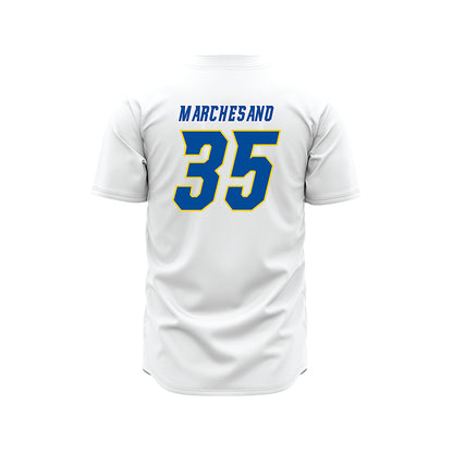 Delaware - NCAA Baseball : Jake Marchesano - White Jersey-1