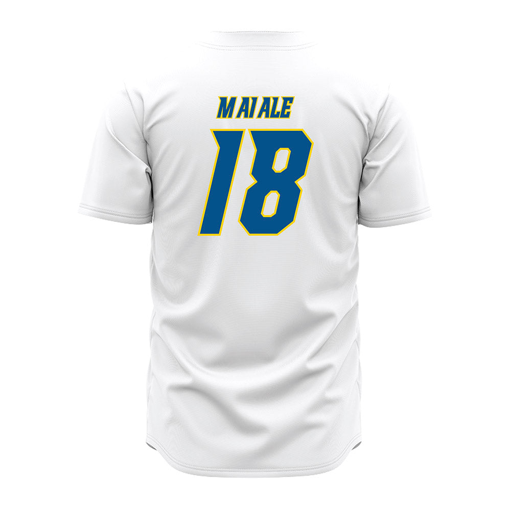Delaware - NCAA Baseball : Jack Maiale - White Jersey-1