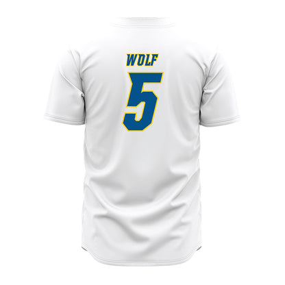 Delaware - NCAA Baseball : Jeremy Wolf - White Jersey-1