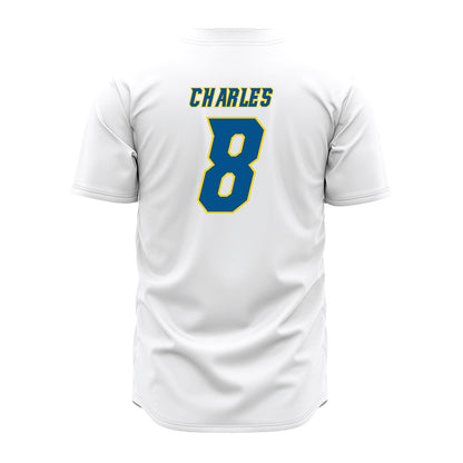 Delaware - NCAA Baseball : Anthony Charles - White Jersey-1