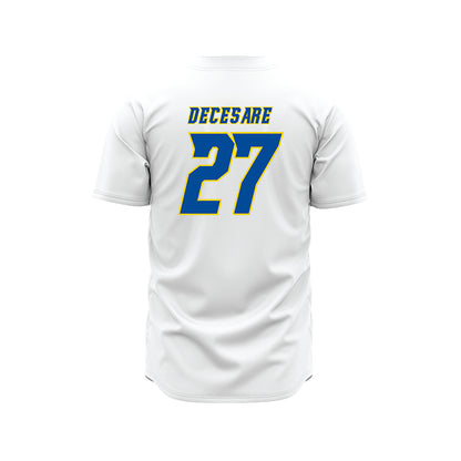 Delaware - NCAA Baseball : Anthony DeCesare - White Jersey-1