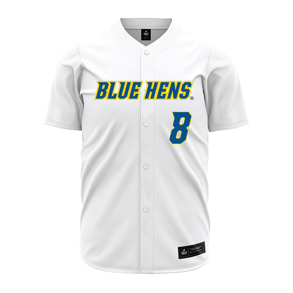 Delaware - NCAA Baseball : Anthony Charles - White Jersey-0