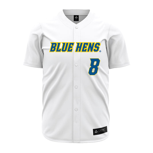 Delaware - NCAA Baseball : Anthony Charles - White Jersey-0
