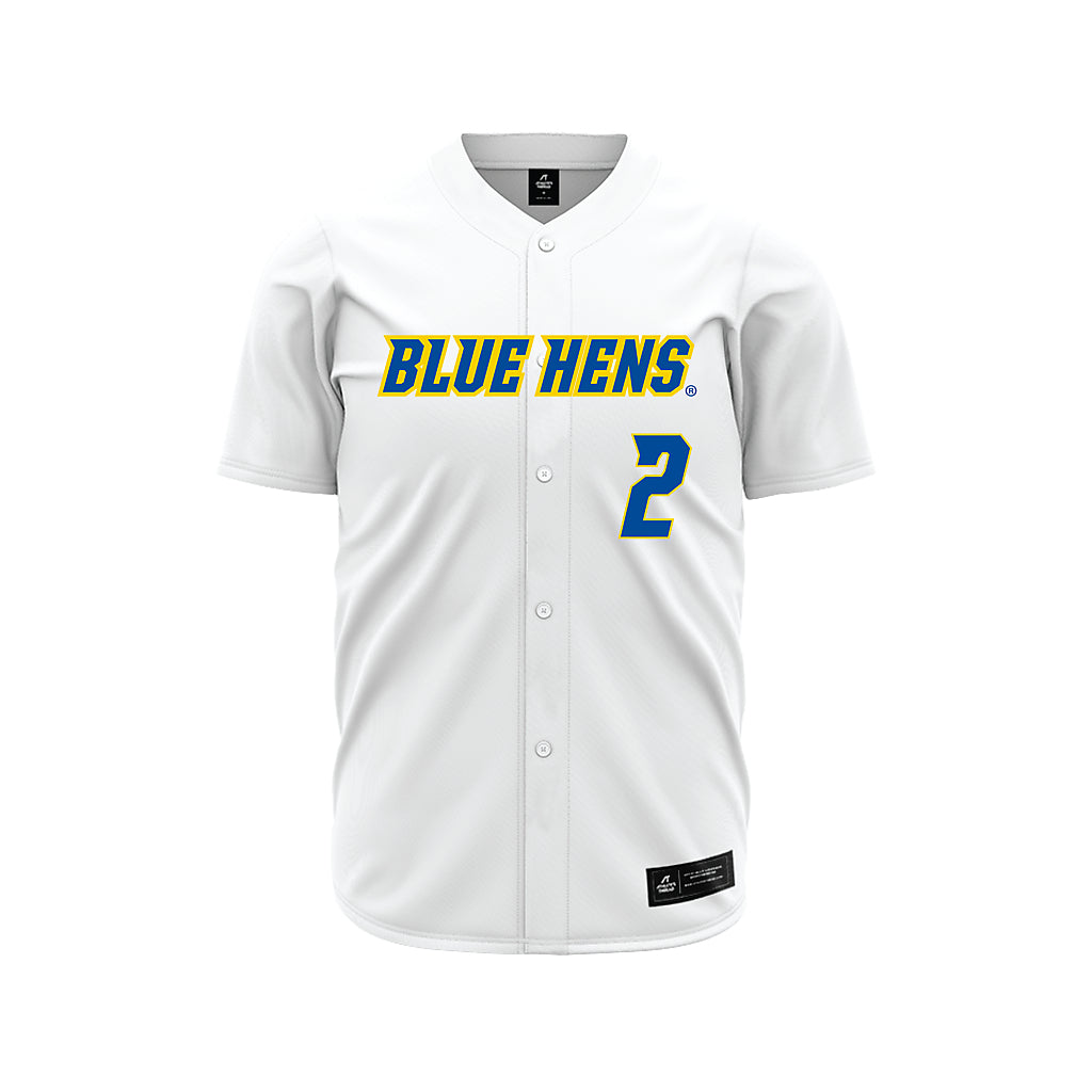 Delaware - NCAA Baseball : Connor Doherty - White Jersey-0