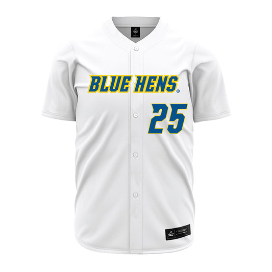 Delaware - NCAA Baseball : Elias Conway - White Jersey-0