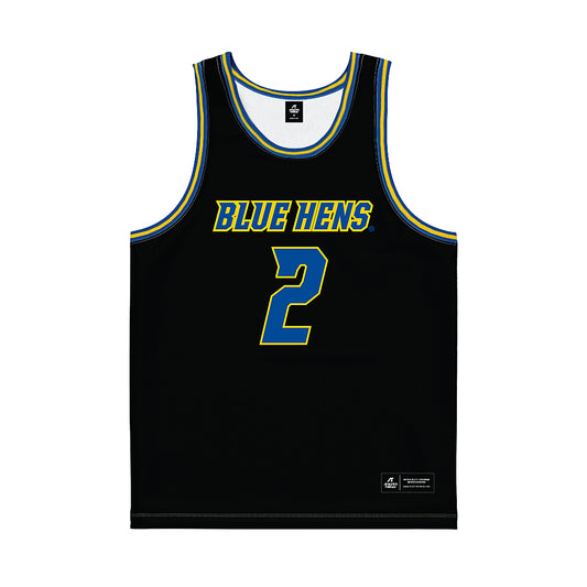 Delaware - NCAA Women's Basketball : Kendall Scott - Black Basketball Jersey-0