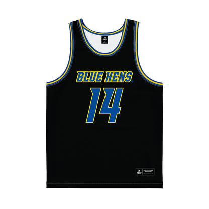 Delaware - NCAA Women's Basketball : Amiya Carroll - Black Basketball Jersey-0