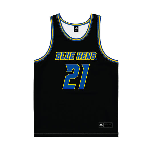 Delaware - NCAA Women's Basketball : Andea Cherisier - Black Basketball Jersey-0