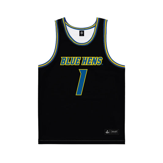 Delaware - NCAA Women's Basketball : Kailah Correa - Black Basketball Jersey-0
