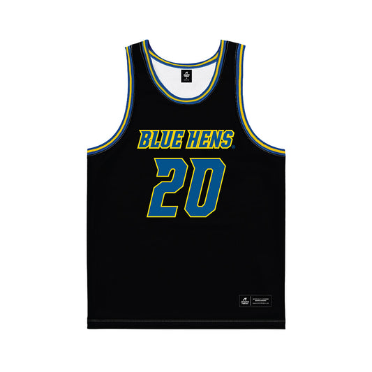 Delaware - NCAA Women's Basketball : Claudia Clement - Black Basketball Jersey-0