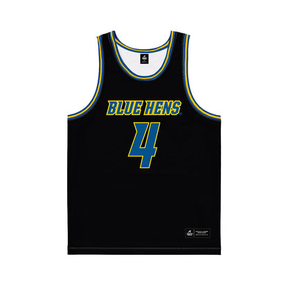 Delaware - NCAA Women's Basketball : Trinity Vance - Black Basketball Jersey-0