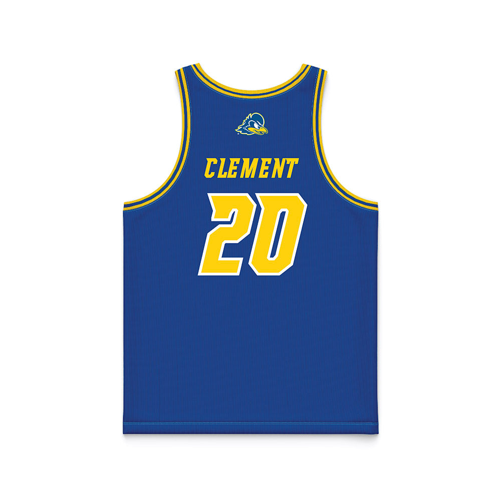 Delaware - NCAA Women's Basketball : Claudia Clement - Royal Basketball Jersey-1