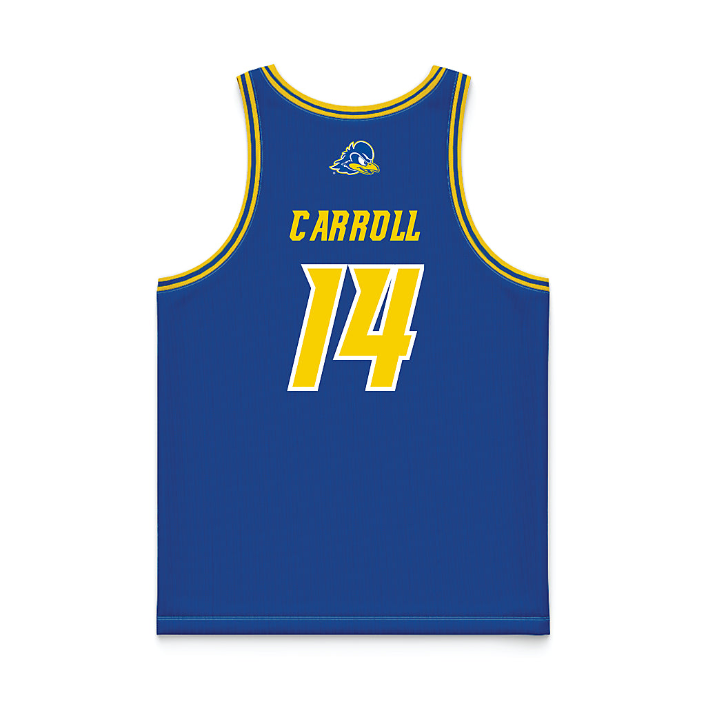 Delaware - NCAA Women's Basketball : Amiya Carroll - Royal Basketball Jersey-1
