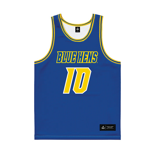 Delaware - NCAA Women's Basketball : Elle Stone - Royal Basketball Jersey-0