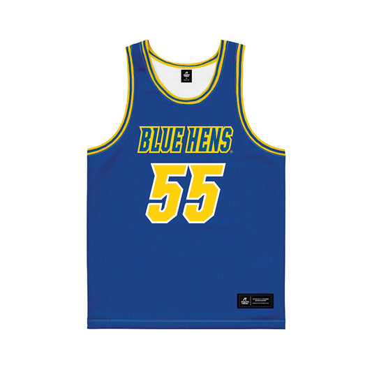 Delaware - NCAA Women's Basketball : Gianna Johnson - Royal Basketball Jersey-0