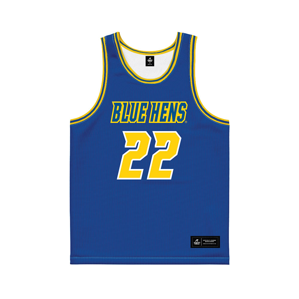 Delaware - NCAA Women's Basketball : Arantxa Portalez - Royal Basketball Jersey-0