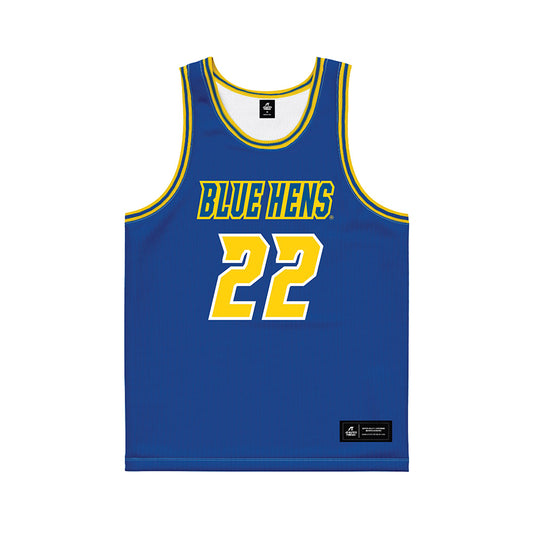 Delaware - NCAA Women's Basketball : Arantxa Portalez - Royal Basketball Jersey-0