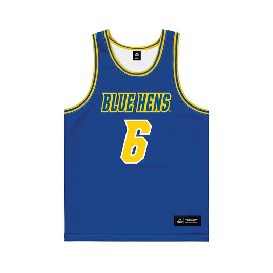 Delaware - NCAA Women's Basketball : Safiatu Kolliegbo - Royal Basketball Jersey-0