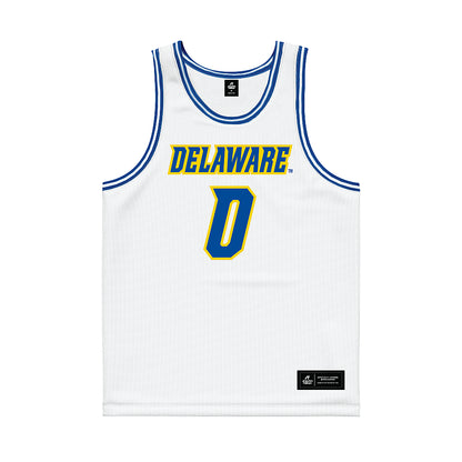 Delaware - NCAA Women's Basketball : Aylasia Fantroy - White Basketball Jersey-0
