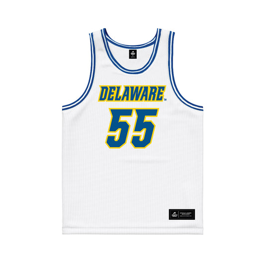 Delaware - NCAA Women's Basketball : Gianna Johnson - White Basketball Jersey-0
