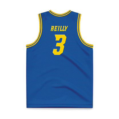 Delaware - NCAA Men's Basketball : Cavan Reilly - Royal Basketball Jersey-1