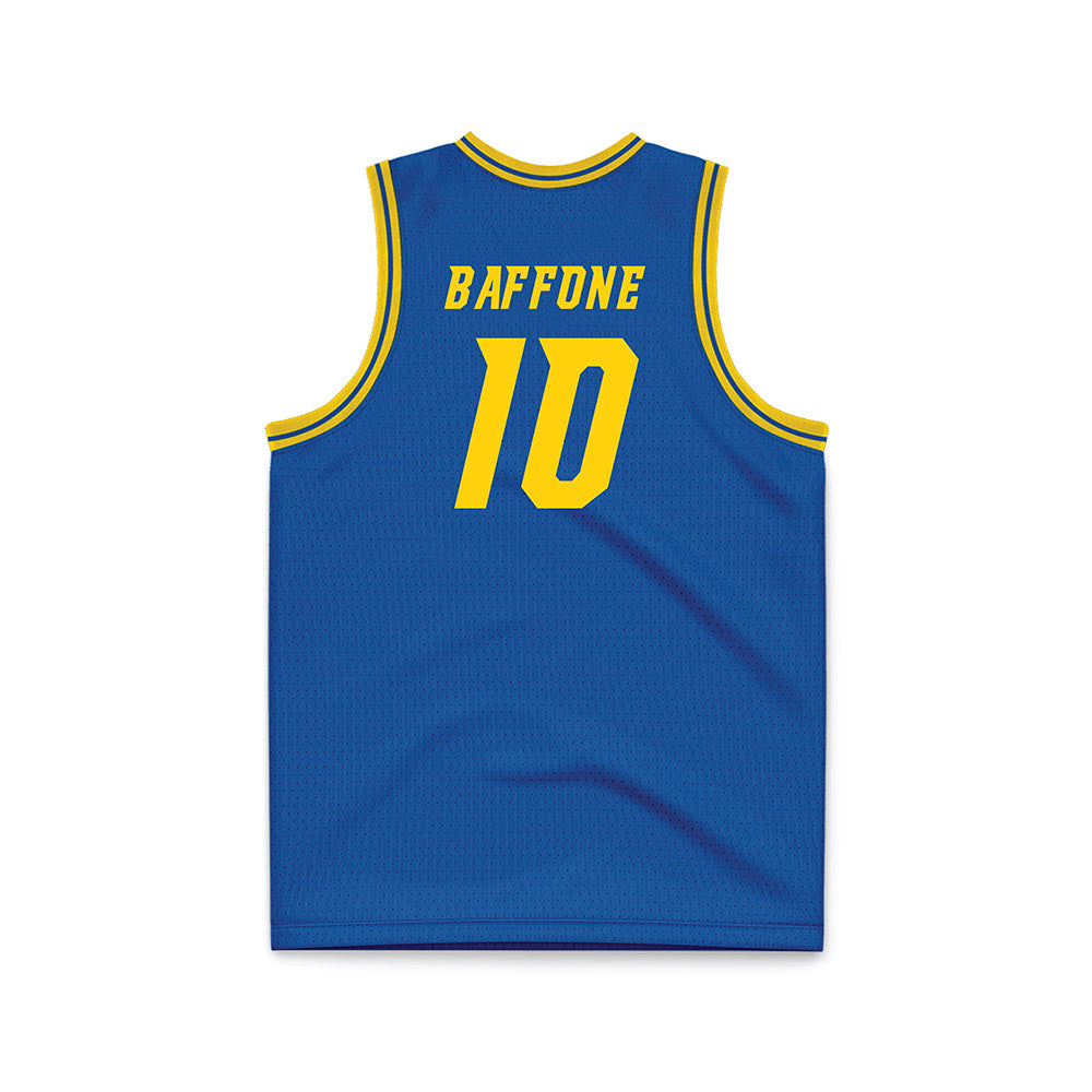 Delaware - NCAA Men's Basketball : Brandon Baffone - Royal Basketball Jersey-1