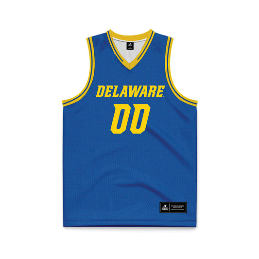 Delaware - NCAA Men's Basketball : Christian Bliss - Royal Basketball Jersey-0