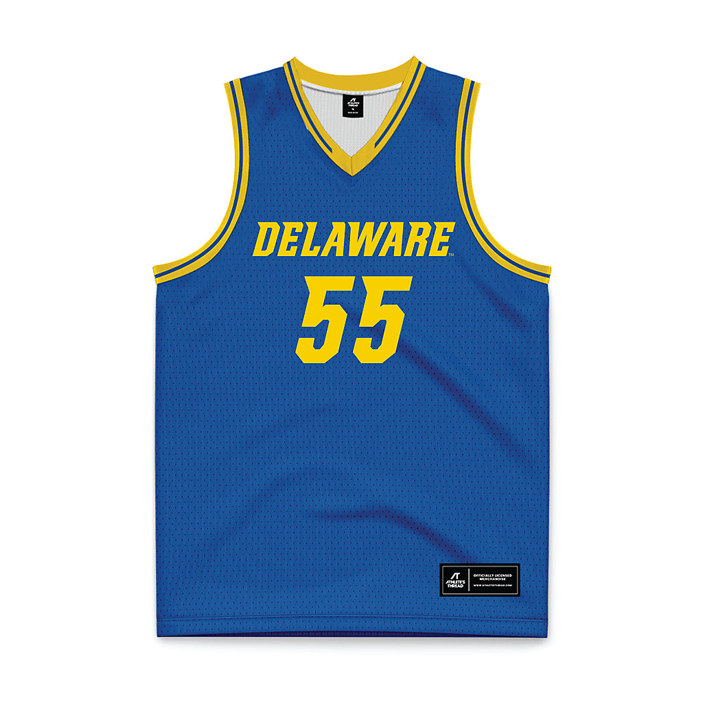 Delaware - NCAA Men's Basketball : Jameel Brown - Royal Basketball Jersey-0