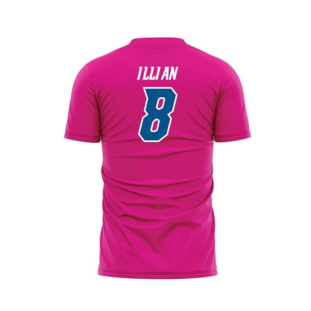 Delaware - NCAA Men's Soccer : Jordan Illian - Pink Soccer Jersey-1