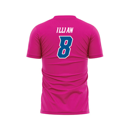 Delaware - NCAA Men's Soccer : Jordan Illian - Pink Soccer Jersey-1