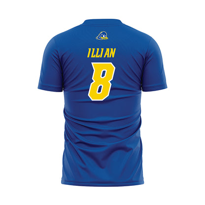 Delaware - NCAA Men's Soccer : Jordan Illian - Royal Soccer Jersey-1