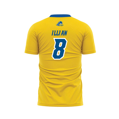 Delaware - NCAA Men's Soccer : Jordan Illian - Yellow Soccer Jersey-1