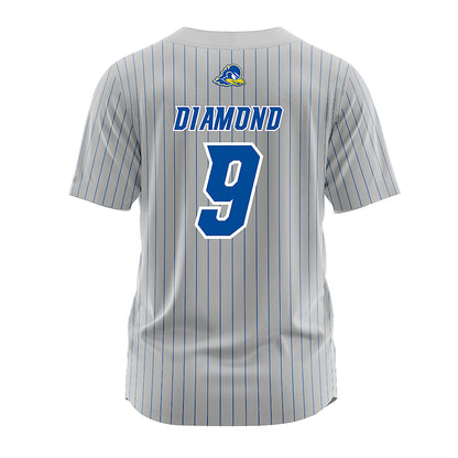 Delaware - NCAA Softball : Madeline Diamond - Grey Pinstripe Jersey-1