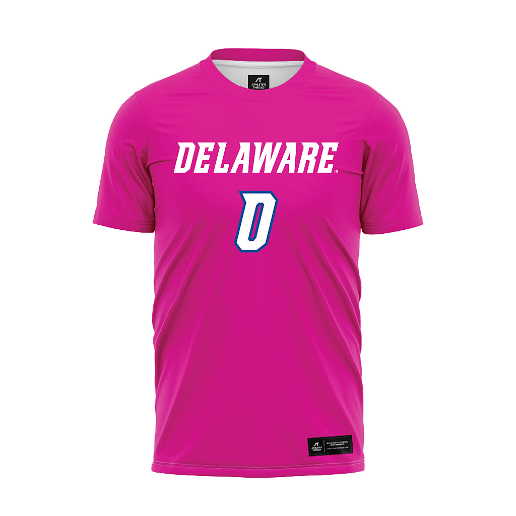 Delaware - NCAA Women's Soccer : Charlotte Kulikosky - Pink Soccer Jersey-0
