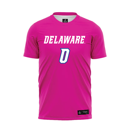 Delaware - NCAA Women's Soccer : Charlotte Kulikosky - Pink Soccer Jersey-0